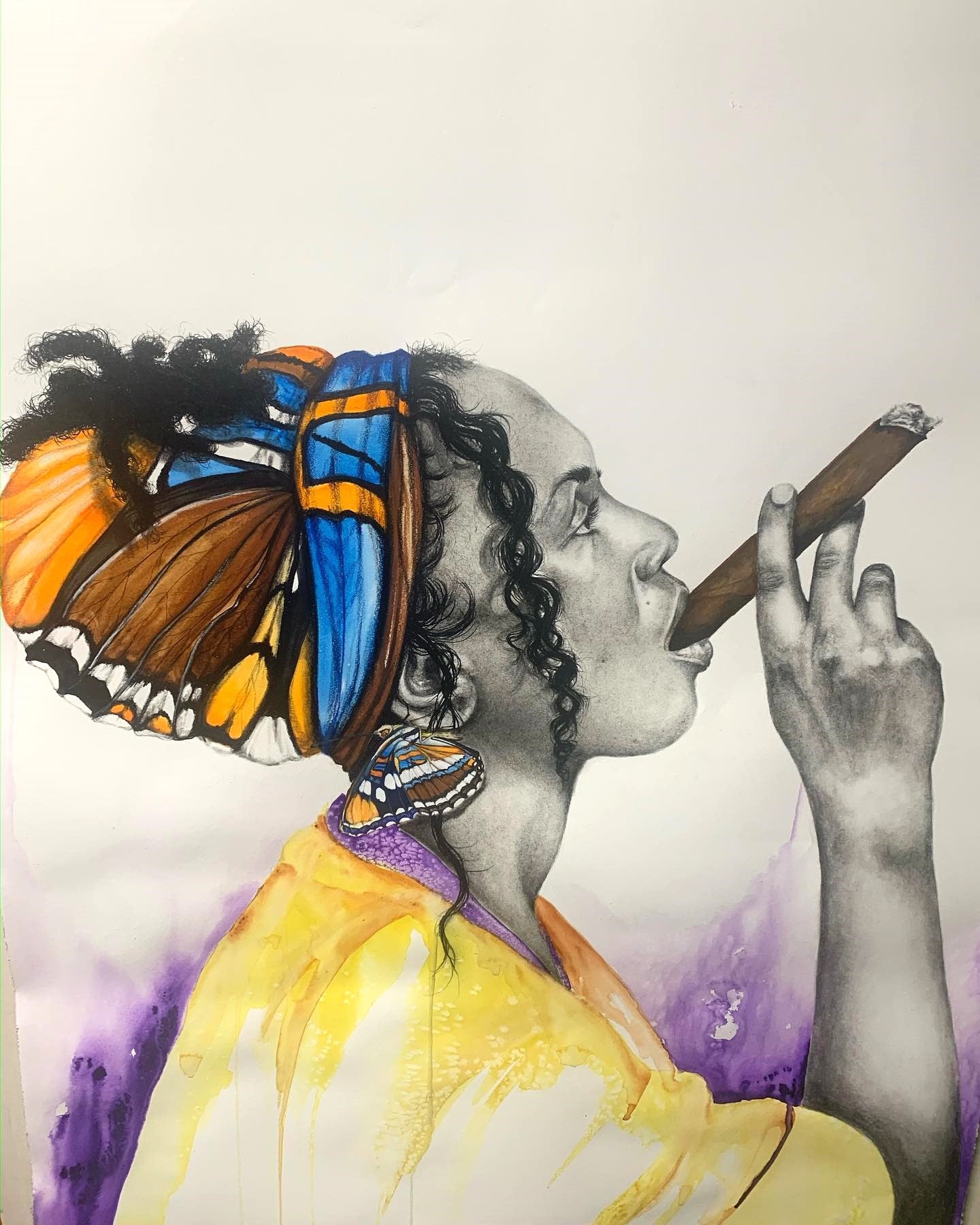 Natural Beauty Arielle Yebba II Giclee Print -Open Edition Small