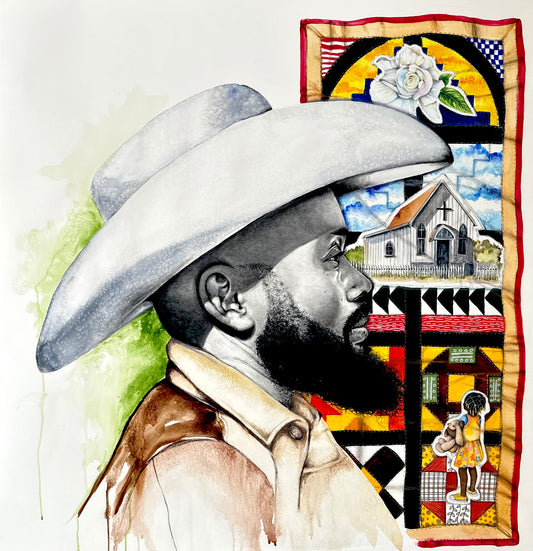 American Cowboy Terry Lynn - Original